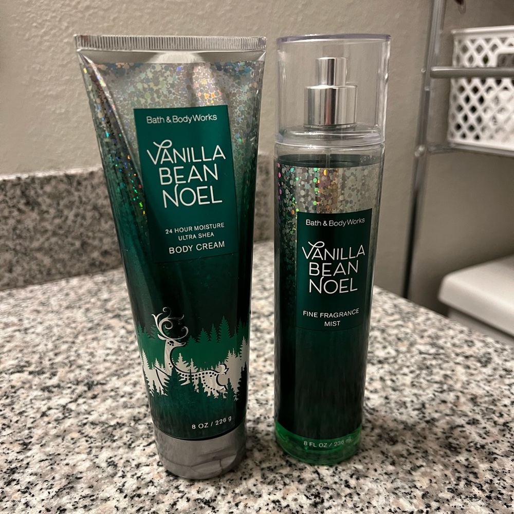 Bath and Body Works Set- Vanilla Bean Noel